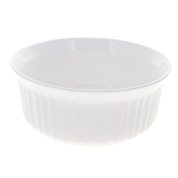 CorningWare FS5 1.5qt/1.4L Round French White Casserole Dish