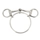 thumbnail image 1 of Broca de boca de caballo de acero inoxidable de 125mm, brocas de caballo de 5 pulgadas, anillo suelto para adiestramiento al aire libre, 1 of 8