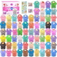thumbnail image 1 of Minimantequilla Slime Kit Remethsu, paquete de 68 unidades, con aroma a minimantequilla para niños de 4 a 12 años, 1 of 6