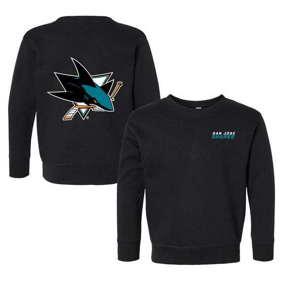 Toddler Chad & Jake Black San Jose Sharks Pullover Sweatshirt