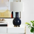 thumbnail image 5 of SAFAVIEH Ceramic Paris Lamp | Navy |, 5 of 5
