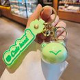 thumbnail image 1 of Cartoon Animal Acrylic Keychain Cute Car Keychain Couple Bag Pendant Small Gift, 1 of 4