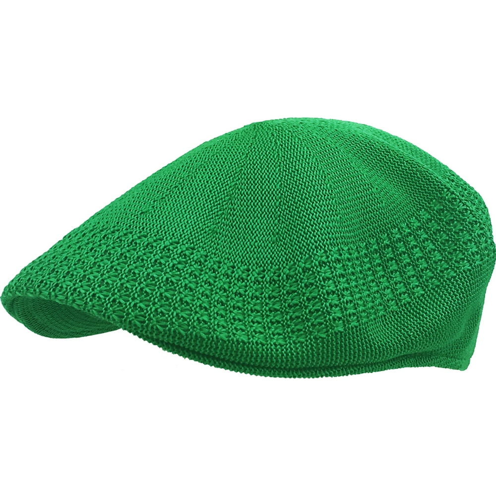 Classic Mesh Ivy Newsboy Ivy Cap Hat Crochet Driving Golf Ventair Cabbie