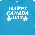 thumbnail image 4 of Inktastic Happy Canada Day with Distressed Maple Leaves Boys or Girls Toddler T-Shirt, 4 of 5