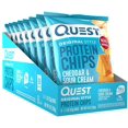 thumbnail image 1 of Quest Chips, Cheddar & Sour Cream 8/box, 1 of 9