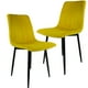 thumbnail image 1 of 2 Sillas Comedor Eames Tapizada Rack & Pack Mostaza Terciopelo Sala Habitación, 1 of 5