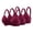 Wine, variant on Tsesme 3 Pack Women's Wireless Embroidered Lace Bras - Full Coverage Minimizer Comfort Back Closure Push up Bra
