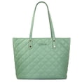 thumbnail image 1 of Bolso de hombro acolchado Montana West de piel vegana, 1 of 6