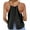 Black, variant on Gyexs Womens Summer Halter Crop Tank Tops Y2k Going Out Sleeveless Tee Shirts Open Back Beach Camisole (Black, XL)