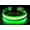 green, variant on Dog Collar, USB Rechargeable LED Light Up Collar, Waterproof Glow In Dark Adjustable Safety Pet Collar For Medium Large Dogs 6 Colors