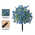 thumbnail image 3 of Artificial Flowers with Ground Stakes, UV Resistant & No Fade Faux Plants, Realistic Silk Flowers for Outdoor Porch, Yard, Garden, Planters, Patio Decor (48 branches, 144 flowers), 3 of 3
