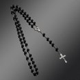 thumbnail image 1 of Fashion Vintage Cross Necklace Rosary Beads Chain Jesus Crucifix Virgin Mary Pendant Chain Jewelry Necklace, 1 of 5