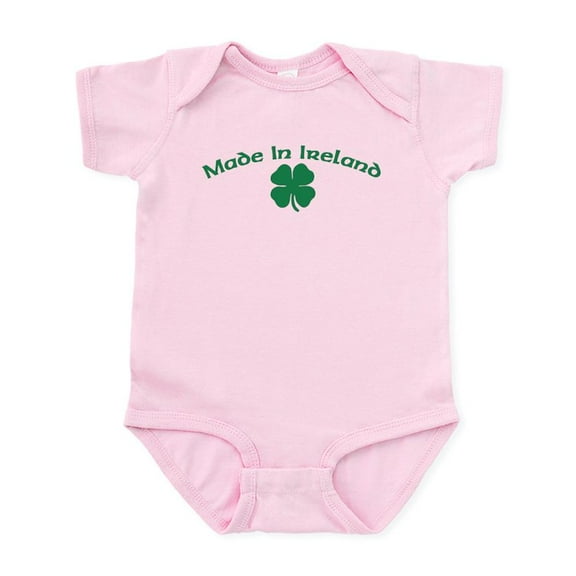 CafePress - Made In Ireland Infant Bodysuit - Baby Light Bodysuit, Size Newborn - 24 Months
