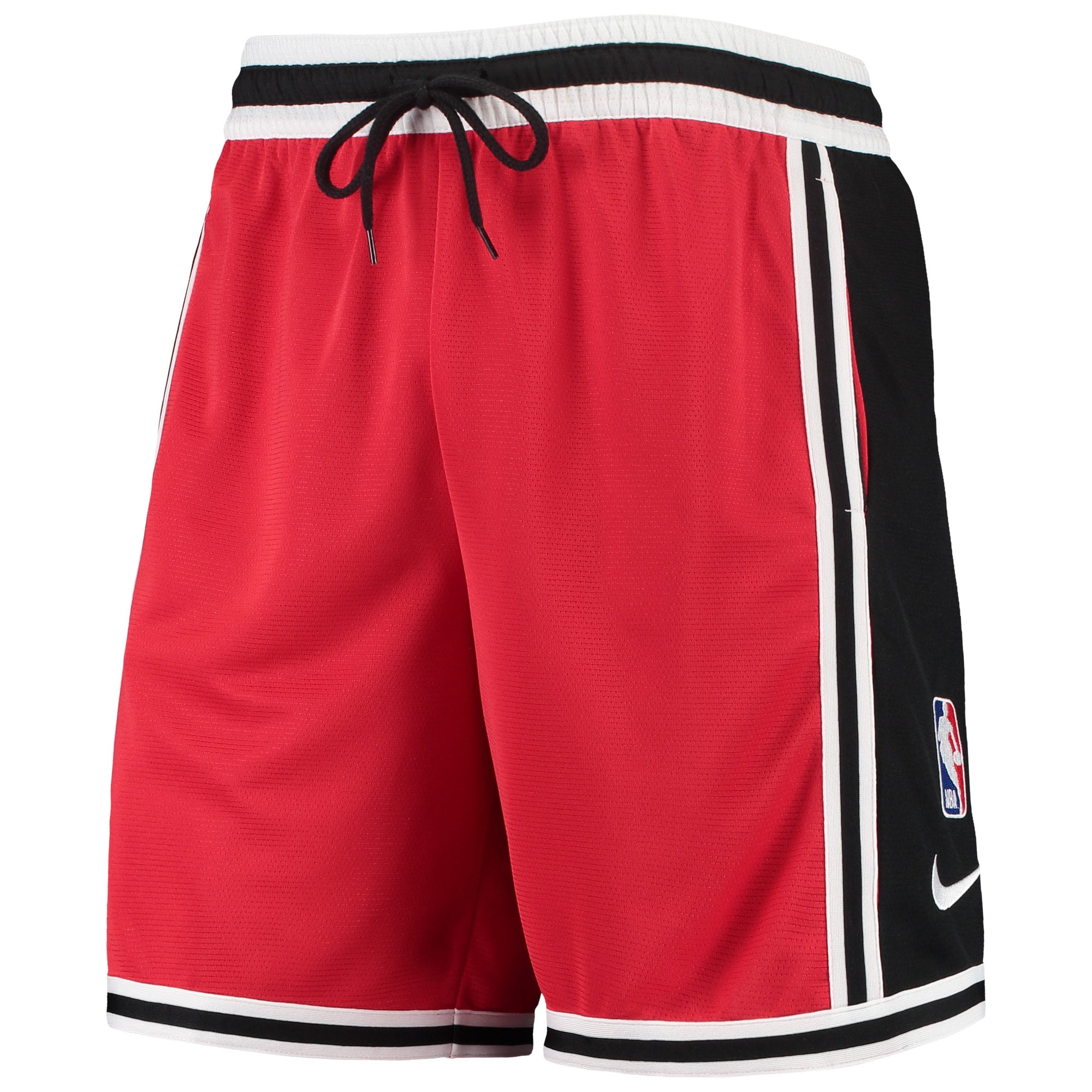 nike red and black shorts