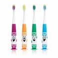thumbnail image 3 of GUM® CRAYOLA™ Brosse à Dents pour Enfants Pip-SqueaksTM, Poils Souples, 3+, 3 of 5