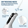 thumbnail image 4 of Portable Oral irrigator Dental Water Jet Floss High Frequency Pulse Water Flosser For Teeth Clean 330MLWater Tank Household IPX7, 4 of 5