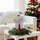 thumbnail image 4 of Fiudx Muñeco de Papá Noel Navideño, Decoración de Mesa Navideña, Adorable Diseño de Tela y Plástico, Acento Festivo para El Hogar y La Oficina, Decoración Navideña de Acción de Gracias, Tamaño 40 X 1, 4 of 5