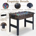 thumbnail image 3 of 48” All-in-One Multi Game Table Set, 16 Game Combo with Foosball, Pool, Table Tennis & More, Space-Saving Stackable Design for Family Game Room, 3 of 7