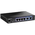 thumbnail image 1 of Conmutador TRENDnet TEG-S762 de 6 puertos 10G, 4 x 2,5G RJ-45, 2 x 10G RJ-45, 1 of 8