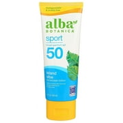 Alba Botanica Sport SPF50 Sunscreen 3 oz