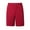 #219-Red, variant on Kakii Men's Cotton Shorts Casual Classic Fit Elastic Waistband Summer Twill Chino Golf Dress Short