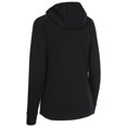 thumbnail image 2 of DLX Womens Hoodie Full Zip with 2 Zip Pockets Anais, 2 of 2