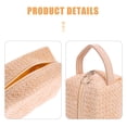 thumbnail image 4 of unbranded Organizador Cosmético Beige Portátil Para Viaje Con Amplia Capacidad Y Material Durable, 4 of 5