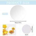 thumbnail image 2 of 1 Box 100pcs 2 inch Self Adhesive Round Mirror Acrylic Mirror Tiles Plastic Circle Tiny Mini Size Craft Mirror Tile Sheet Pieces for Disco Balls Crafts Home Wall Decor Supplies DIY Projects, 2 of 5