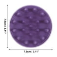 thumbnail image 4 of Unique Bargains 1 Pc Durable Handle Pet Grooming Bath for Dog for Cat 3.11"x3.11"x2.76" Purple, 4 of 6