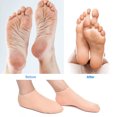 thumbnail image 4 of Calcetines de silicona Calcetines de gel humectantes Exfoliantes y previenen la sequedad Piel muerta agrietada Eliminación Protector Herramientas para el cuidado de los pies, 4 of 6