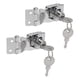 thumbnail image 5 of HASP LATCH, superficie Lisa Impermeable 2 Paquetes de Bloqueo Con Llave Con Llave Hasp para Buzón para El Gabinete, 5 of 7