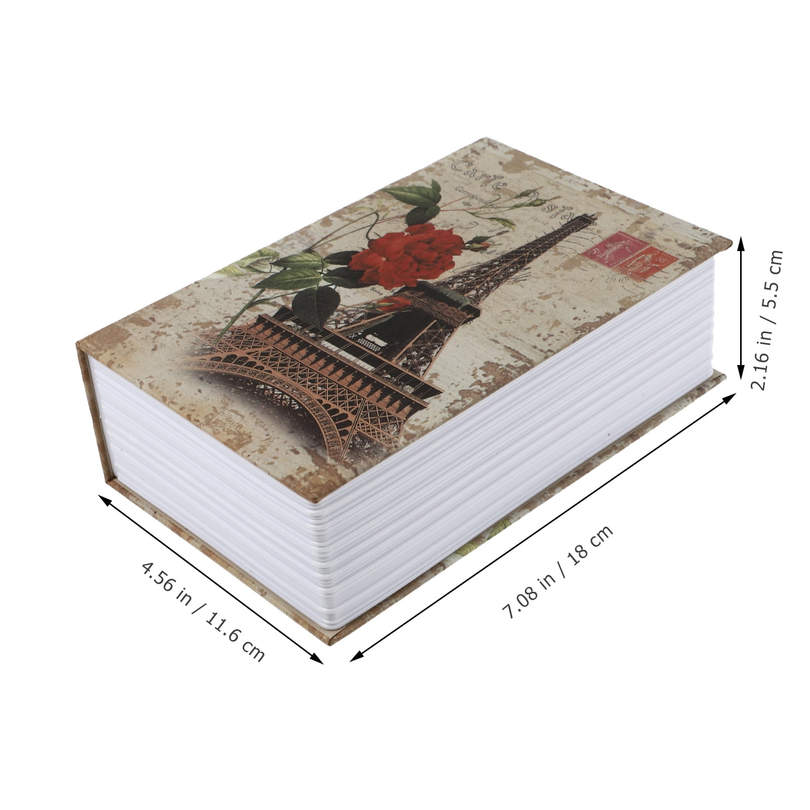 Decorative Diversion Book Safe with Secret Hidden Compartment Safe Lock
