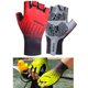 thumbnail image 3 of Bicicleta transpirable sin dedos guantes de verano accesorios a prueba de golpes antideslizante ropa para en motocicleta para aire - XL rojo Baoblaze Guantes de ciclismo, 3 of 7