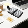 thumbnail image 6 of 14-Day Pill Organizer 4 Times Daily, 56 Compartments Travel Medicine Organizer with Leatherette Case, Portable Vitamin & Supplement Storage Box, 6 of 9