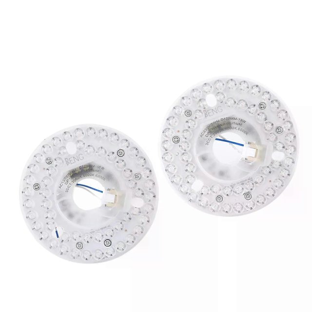 Ceiling Fan Light Replacement Panel Uniform Illumination 3CCT 3000K 4000K 6000K Memory Function Ceiling Fan LED Light for Home