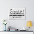thumbnail image 7 of Scripture Walls  For I Know the Thoughts Jeremiah 29:11 Bible Verse Canvas Christian Wall Art Ready to Hang Unframed, 7 of 7