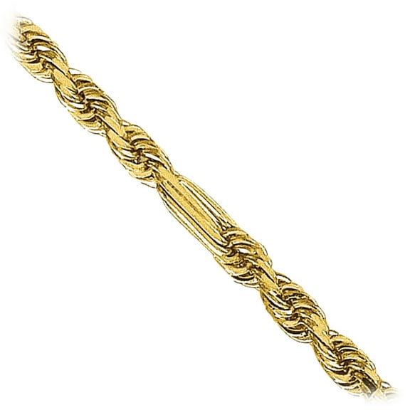14K Gold 2mm Milano Rope Chain 16"