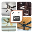thumbnail image 5 of Bravo Lab CBB61 Ceiling Fan Capacitor 3.5 μF 250 VAC 50/60 Hz, 2 Wire Terminal Connections Compatible with Any Brand with Same Capacitance (2-Pack), 5 of 5
