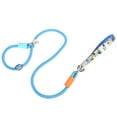 thumbnail image 1 of Laisse pour Chien Antidéflagrante, Laisse d'Entraînement pour Chien, Robuste et durable, avec Poignée Rembourrée, Convient à Toutes les Races (Bleu, 150cm), 1 of 5