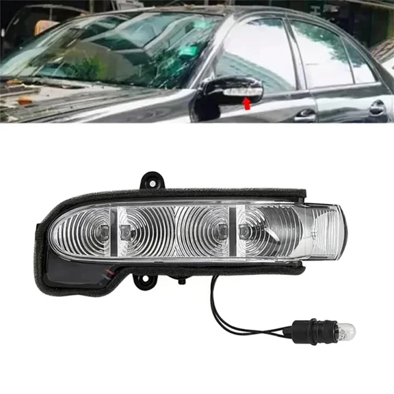 NURATIT Benz E-Class W211 2002-2006 Left Door Mirror Turn Signal Lights 2038201321