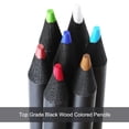 thumbnail image 6 of HIFORNY 78 Pack Premium Black Edition Colored Pencils Set for Adults Coloring – 72 Coloring Pencils with Extras,Artists Soft Core,Art Supplies for Adults Beginners, 6 of 8