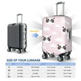 thumbnail image 6 of Haiem Cute Panda Luggage Cover,Durable, Washable Suitcase Protector With Anti-Scratch Technology - Keep Your Luggage Looking New X-Large, 6 of 9