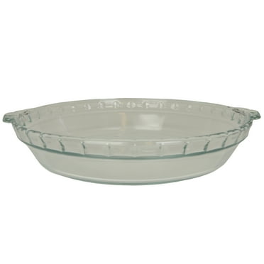 Pyrex Basics 9.5 inch Round Glass Pie Plate