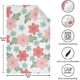 thumbnail image 3 of SKYSONIC 4 PCS Kitchen Dish & Tea Towels, Art Blossom Reusable Cloths for Cooking and Drying Dishes for Home Kitchen Cleaning, 28"x18", 3 of 7