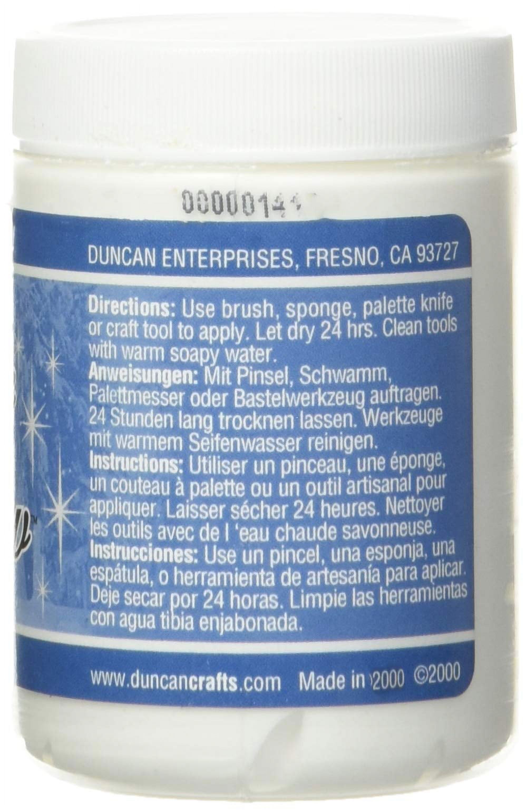 Aleene's Adhesives Bulk Buy Duncan Crafts Snow Glitter Paint 4 Ounces SP408 3-Pack - image 2 of 5