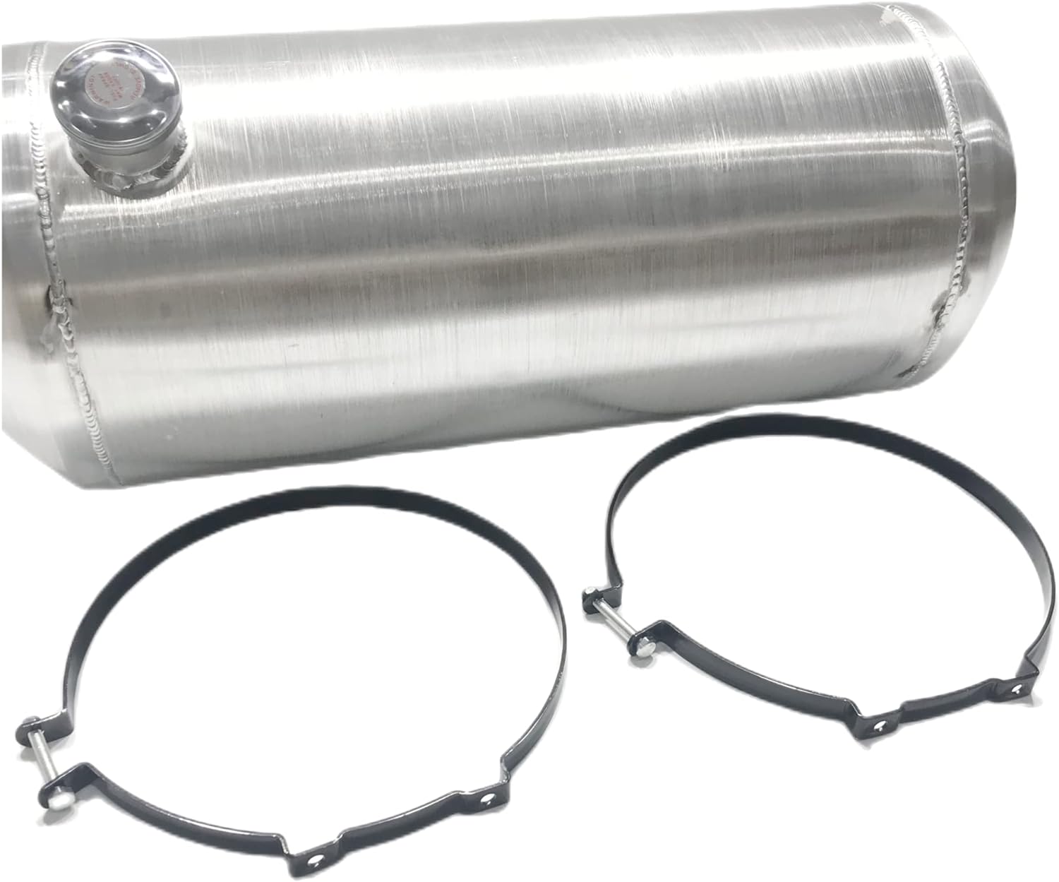 JSD AUTO PARTS 15 7/8 Gallon 12'' x33" 3/8NPT Outlet End Fill Gas Fuel Tank Spun Aluminum --Off-road mini bike,go kart