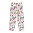 thumbnail image 5 of Goofa Cute Flamingo Printed Soft Pajama Pants for Women, Wide Leg Comfy Casual Lounge Yoga Pants-, 5 of 9