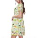 thumbnail image 2 of Easygdp Dachshund Dog Puppy para Vestido Transpirable de Mujer, Vestido Suelto de Manga Corta con Pliegues y Bolsillos para el Verano, 2 of 6