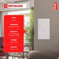 thumbnail image 2 of Interruptor Inteligente Wi-Fi OKAERI Compatible Alexa y Google Home APP Smart Life, 2 of 7