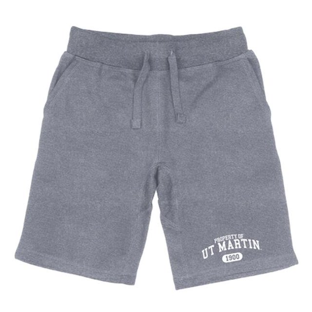 W Republic 566-241-HGY-04 Men Ut Martin Skyhawks Property Shorts, Heather Grey - Extra Large